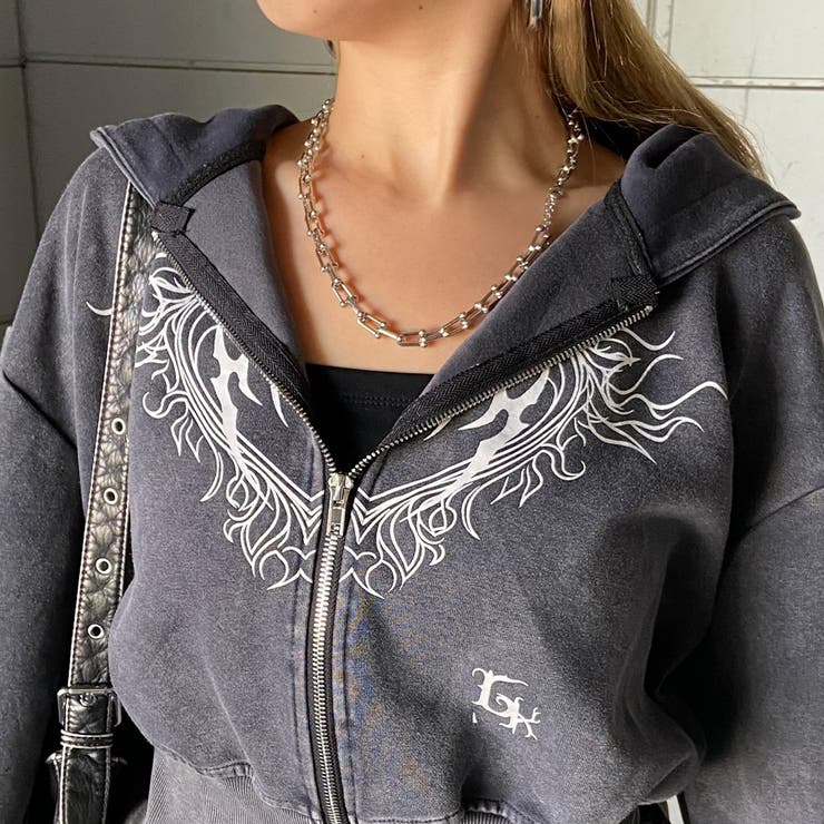 ブリーチハートモチーフZIPパーカー | non-hedge  | 詳細画像23 