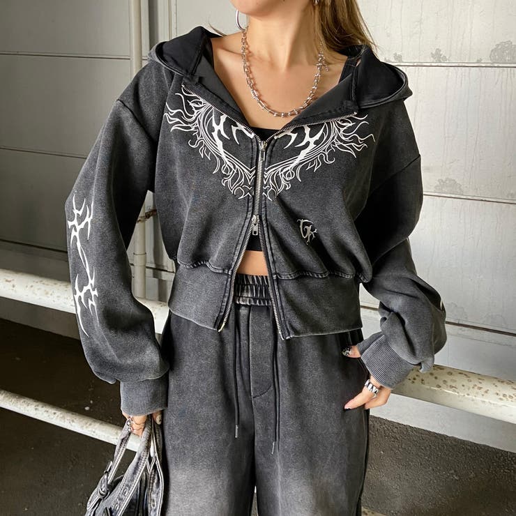 ブリーチハートモチーフZIPパーカー | non-hedge  | 詳細画像6 