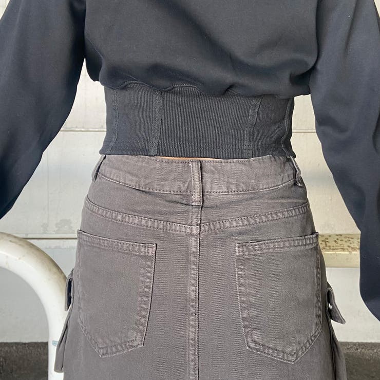 ハトメカーゴミニスカート | non-hedge  | 詳細画像18 