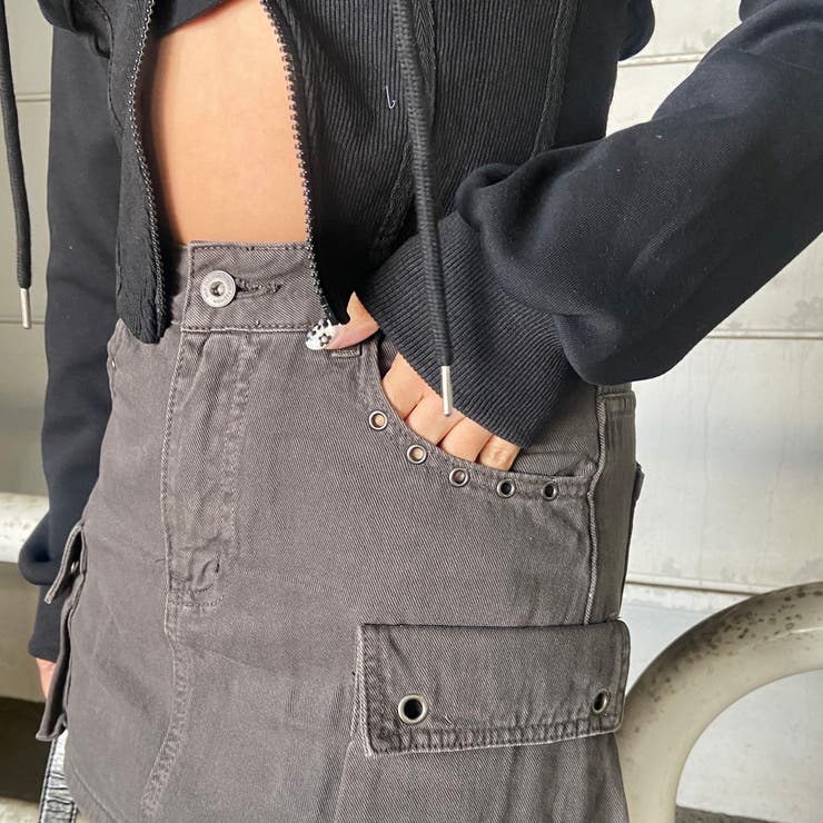 ハトメカーゴミニスカート | non-hedge  | 詳細画像19 