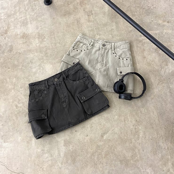 ハトメカーゴミニスカート | non-hedge  | 詳細画像23 