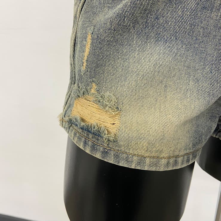 ハトメレイヤード風デニムショートパンツ | non-hedge  | 詳細画像23 