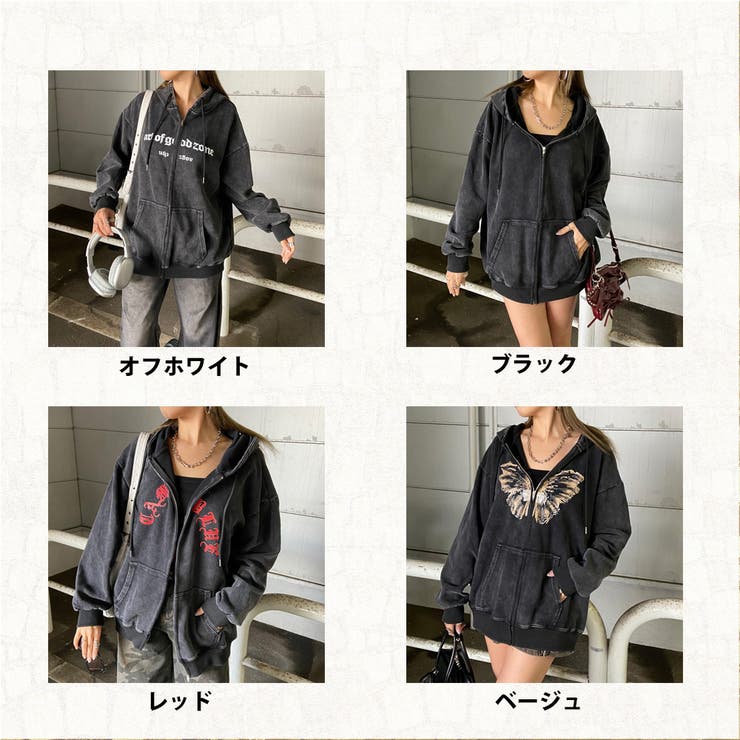 ブリーチZIPビッグパーカー | non-hedge  | 詳細画像45 