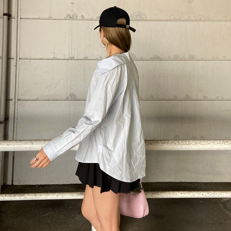 アンサンブル風ワンショルダーシャツ | non-hedge  | 詳細画像15 