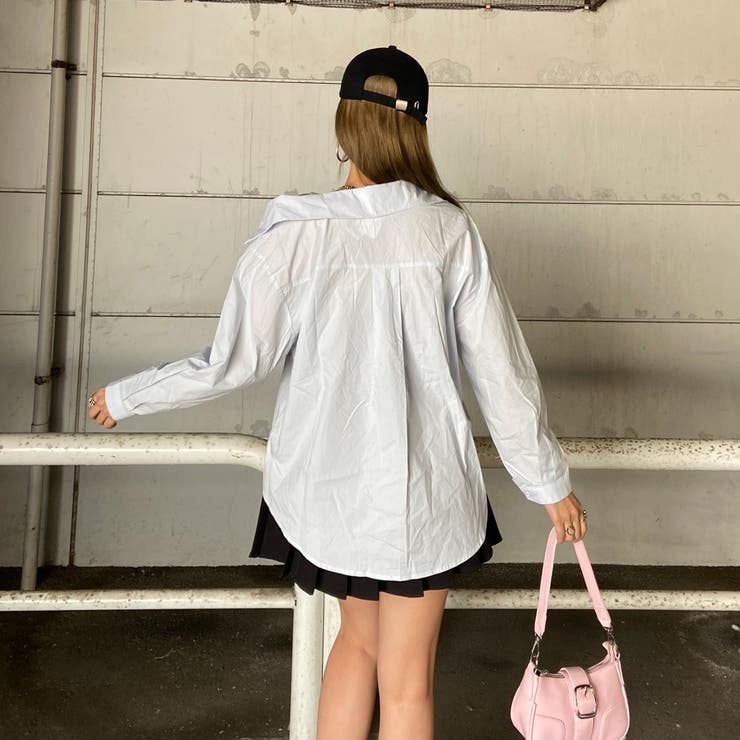 アンサンブル風ワンショルダーシャツ | non-hedge  | 詳細画像16 