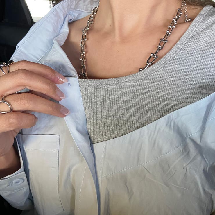 アンサンブル風ワンショルダーシャツ | non-hedge  | 詳細画像27 