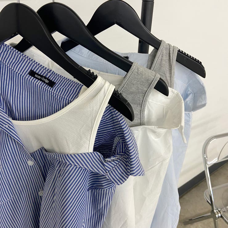 アンサンブル風ワンショルダーシャツ | non-hedge  | 詳細画像30 