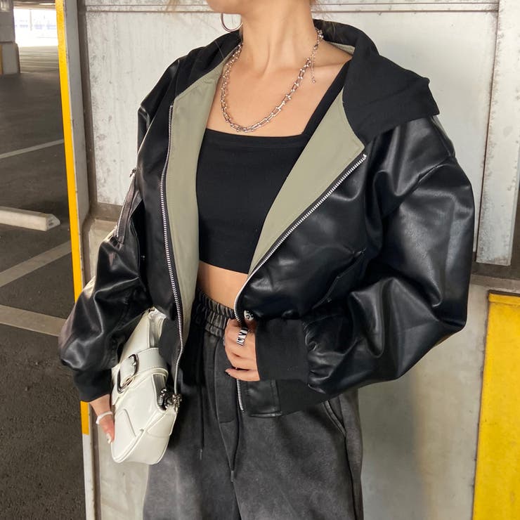 リバーシブルフードMA-1 | non-hedge  | 詳細画像12 