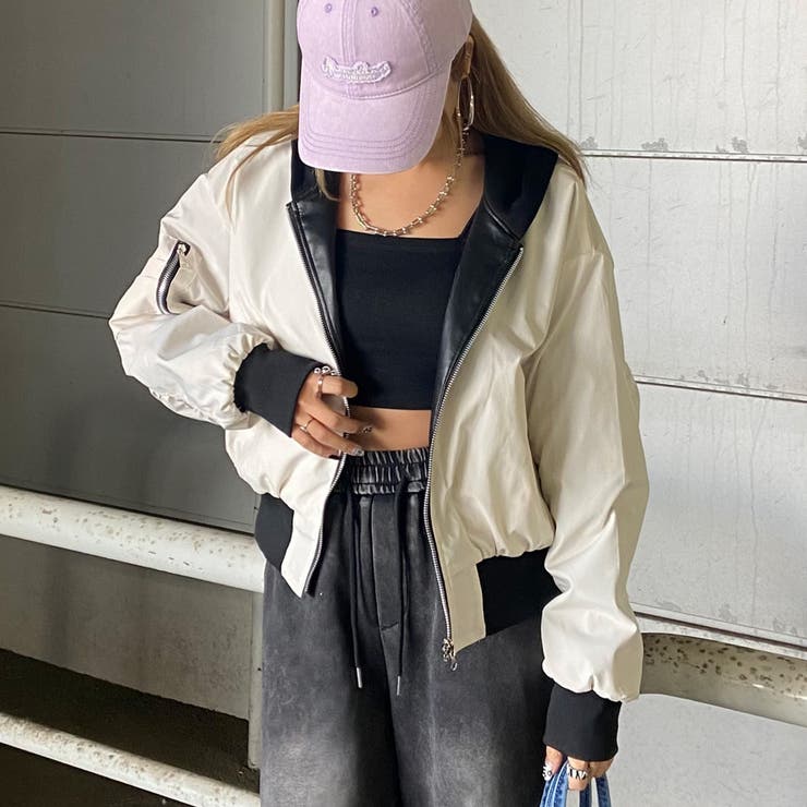 リバーシブルフードMA-1 | non-hedge  | 詳細画像15 