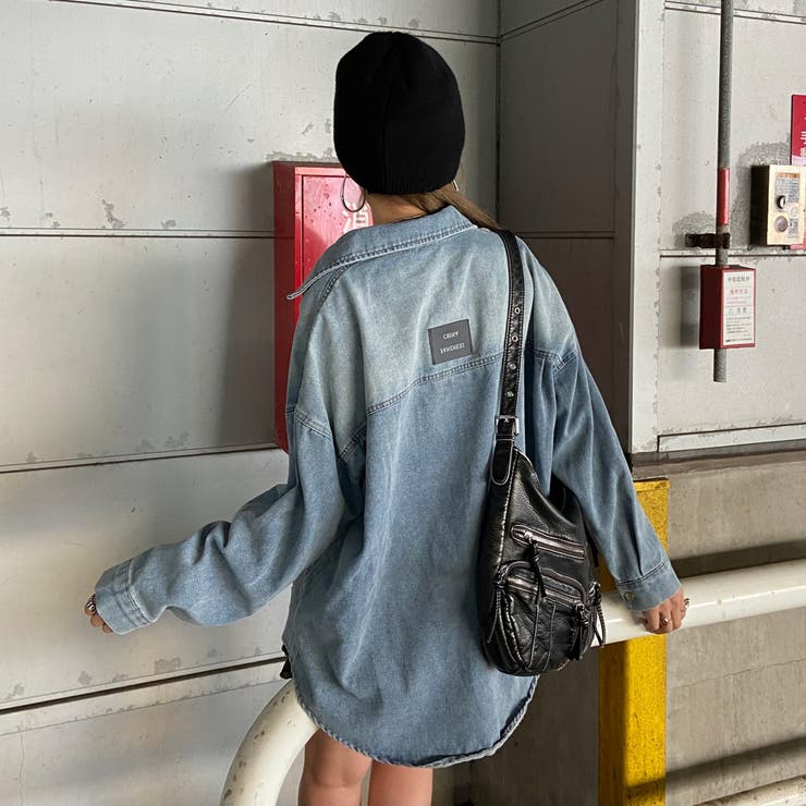 バックタグデニムシャツ | non-hedge  | 詳細画像16 