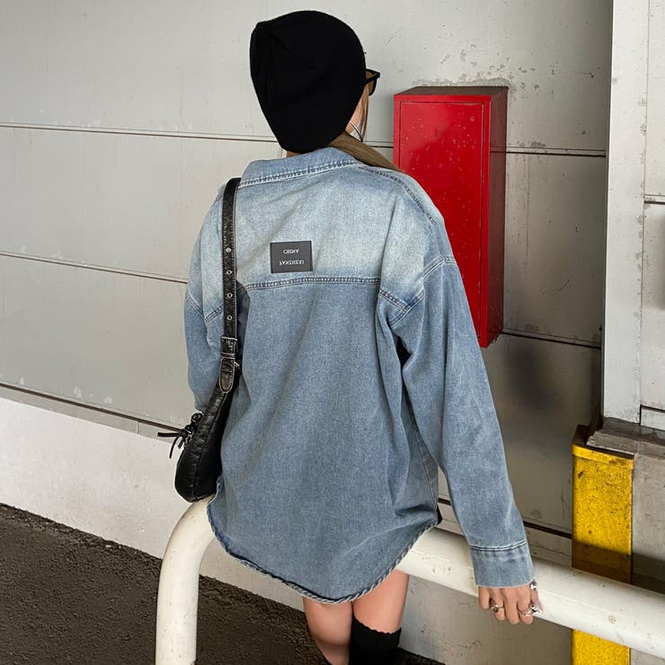 バックタグデニムシャツ | non-hedge  | 詳細画像17 