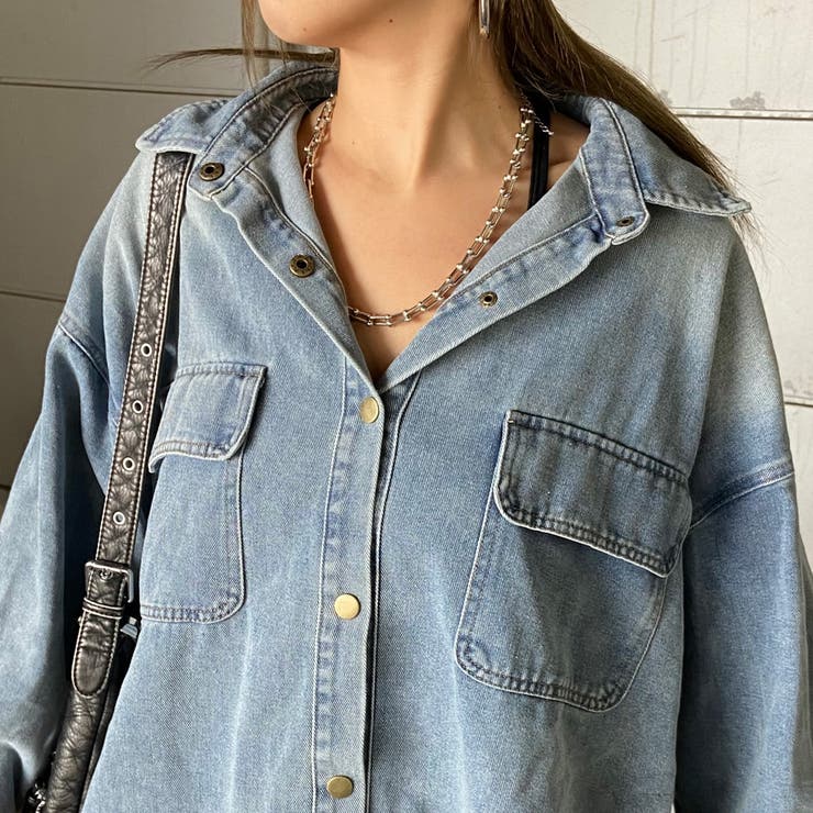 バックタグデニムシャツ | non-hedge  | 詳細画像20 