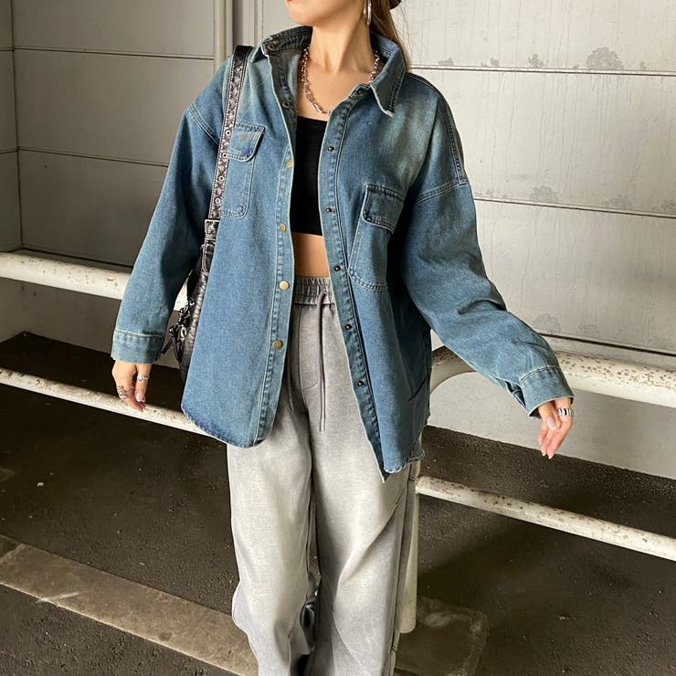 バックタグデニムシャツ | non-hedge  | 詳細画像28 