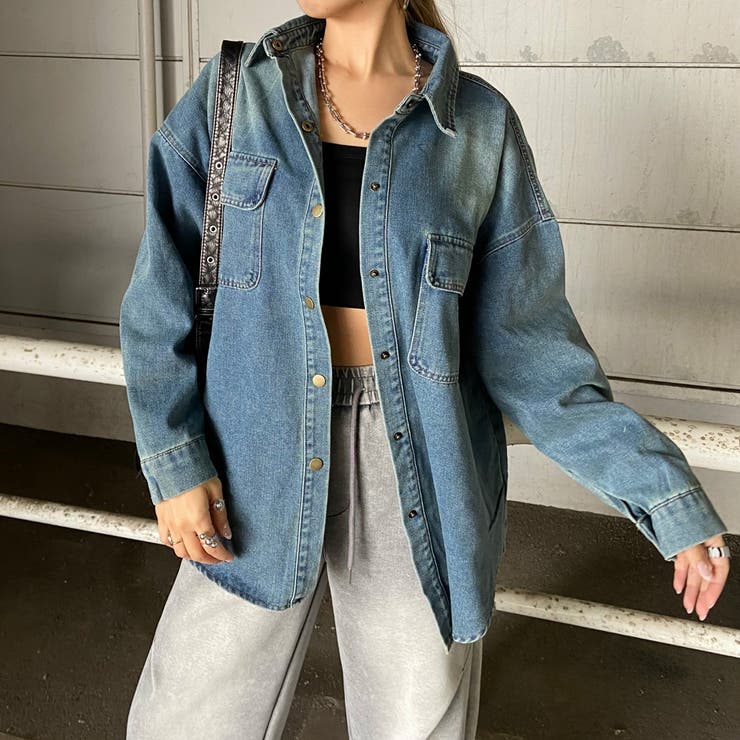 バックタグデニムシャツ | non-hedge  | 詳細画像29 