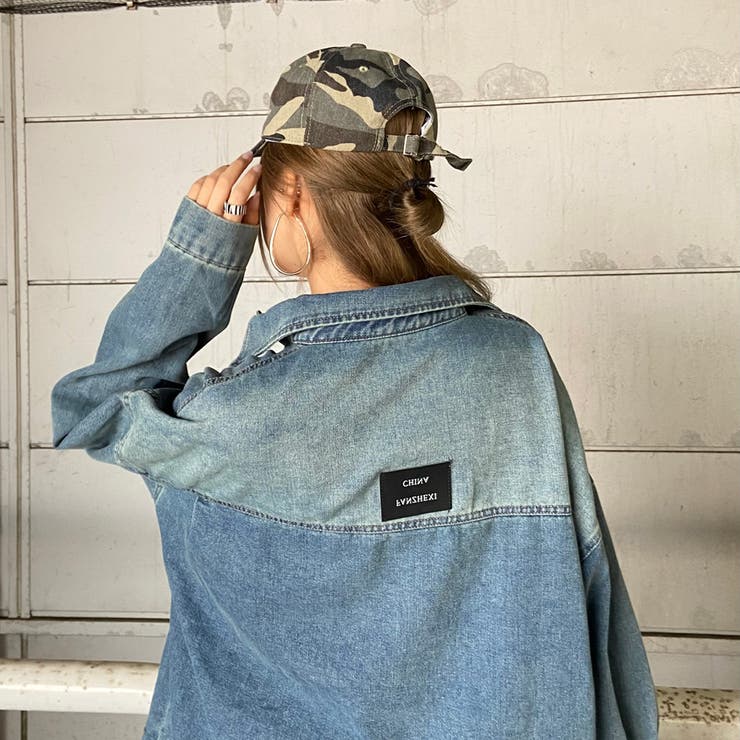 バックタグデニムシャツ | non-hedge  | 詳細画像33 