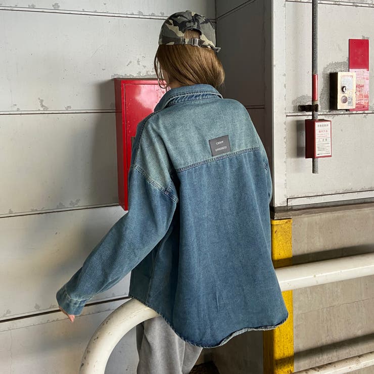 バックタグデニムシャツ | non-hedge  | 詳細画像37 