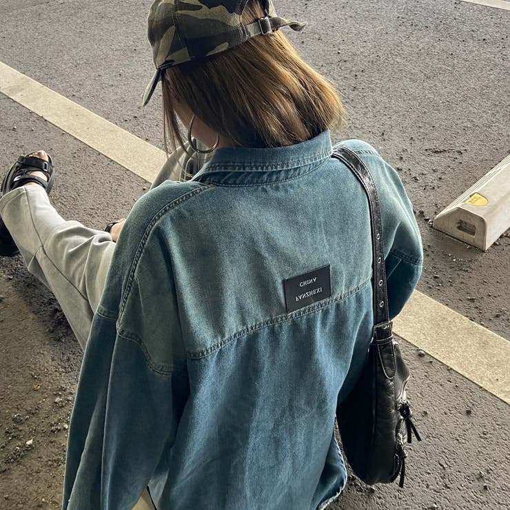 バックタグデニムシャツ | non-hedge  | 詳細画像43 