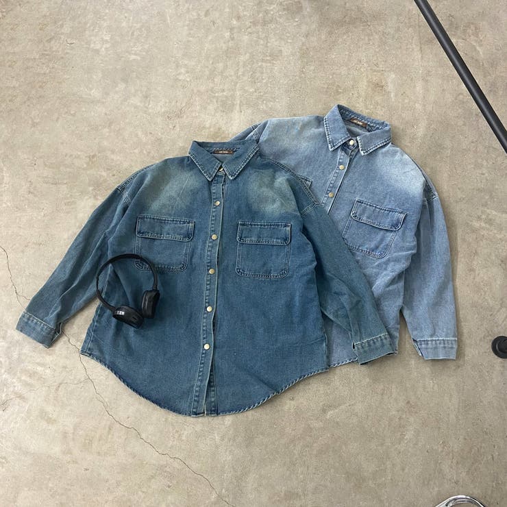 バックタグデニムシャツ | non-hedge  | 詳細画像45 