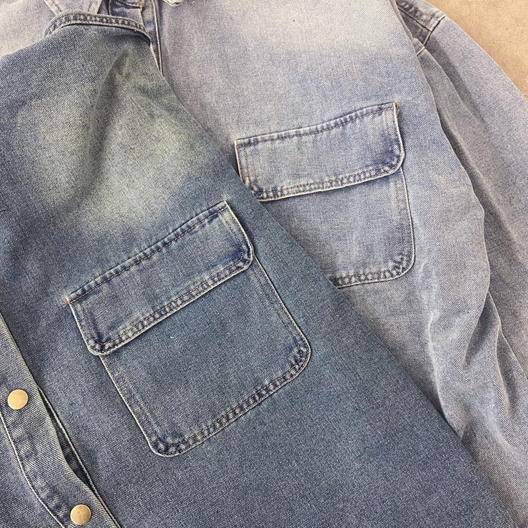 バックタグデニムシャツ | non-hedge  | 詳細画像48 