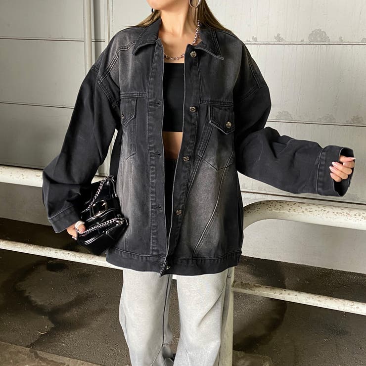 ブラック | リベットバックタグGジャン | non-hedge 