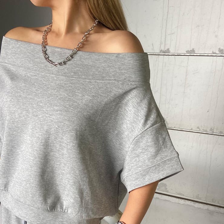 オフショルプルオーバー・カーゴパンツセットアップ | non-hedge  | 詳細画像33 