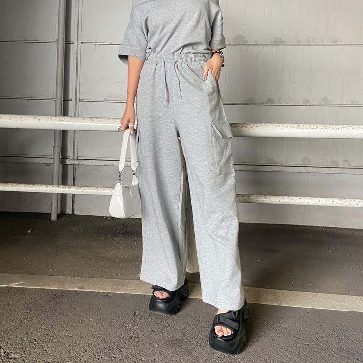 オフショルプルオーバー・カーゴパンツセットアップ | non-hedge  | 詳細画像35 