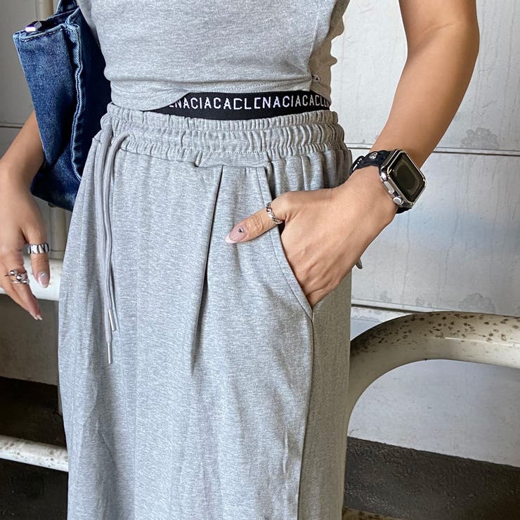 ウエストロゴワイドパンツ・Tシャツセットアップ | non-hedge  | 詳細画像41 