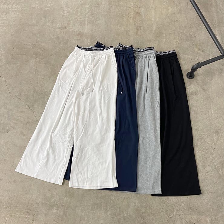 ウエストロゴワイドパンツ・Tシャツセットアップ | non-hedge  | 詳細画像52 