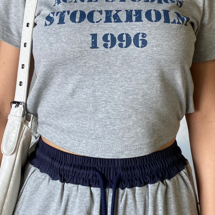 ウエスト配色ワイドパンツ・Tシャツセットアップ | non-hedge  | 詳細画像34 