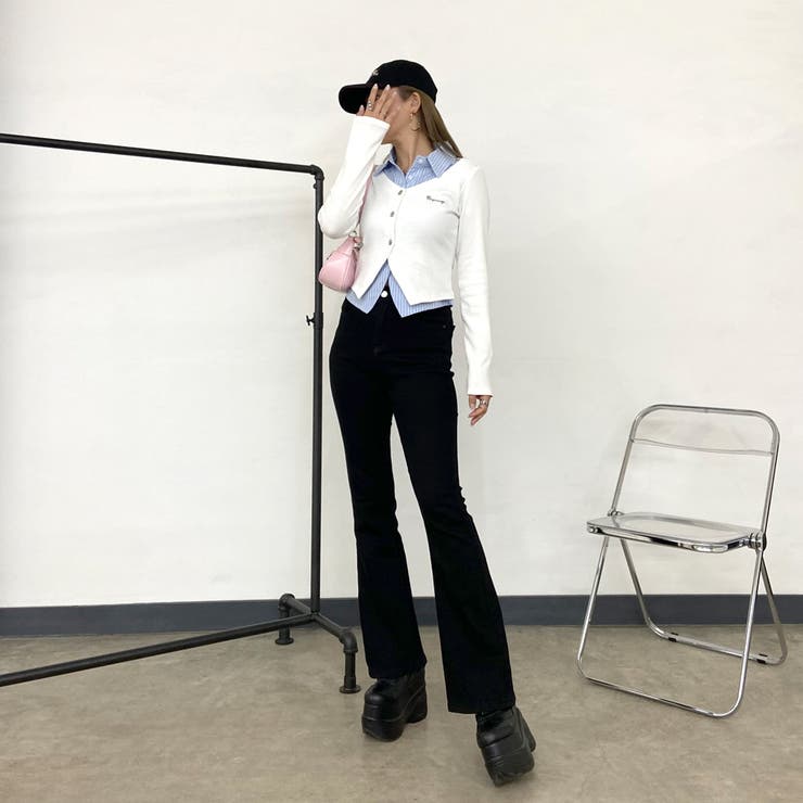 シャツアンサンブル風トップス | non-hedge  | 詳細画像10 