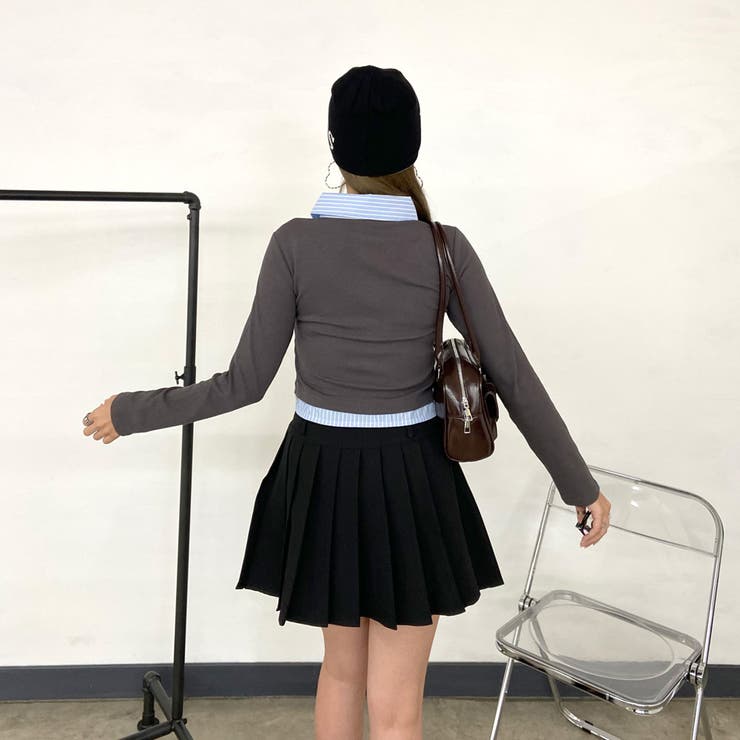 シャツアンサンブル風トップス | non-hedge  | 詳細画像22 