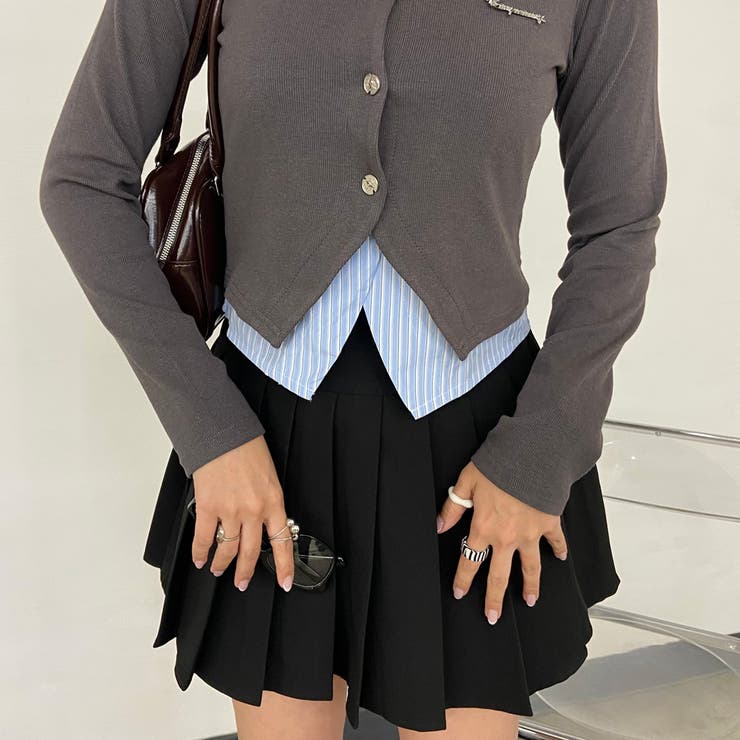 シャツアンサンブル風トップス | non-hedge  | 詳細画像34 