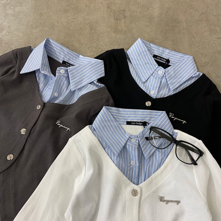 シャツアンサンブル風トップス | non-hedge  | 詳細画像37 