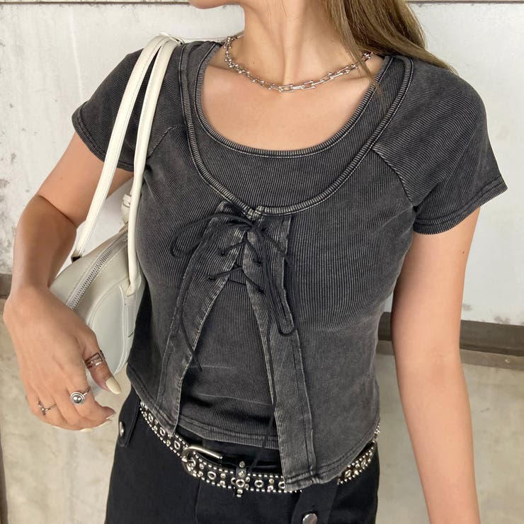 リブアンサンブルトップス | non-hedge  | 詳細画像10 