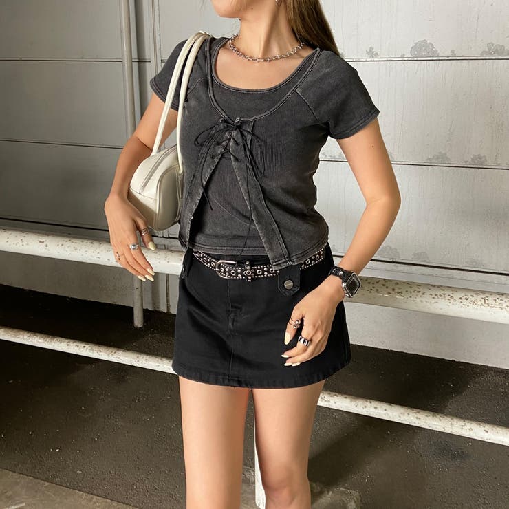 リブアンサンブルトップス | non-hedge  | 詳細画像5 