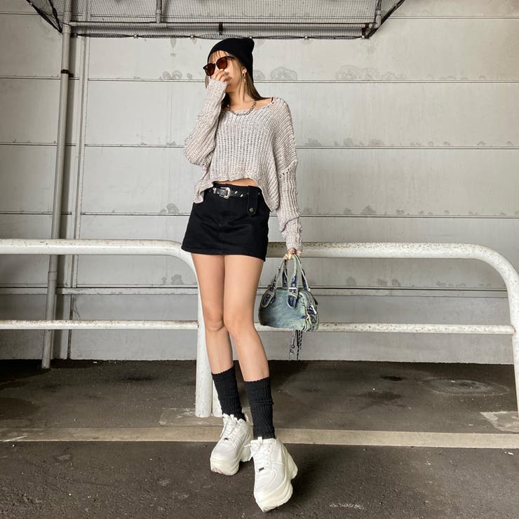 MIX透かしプルオーバー | non-hedge  | 詳細画像2 