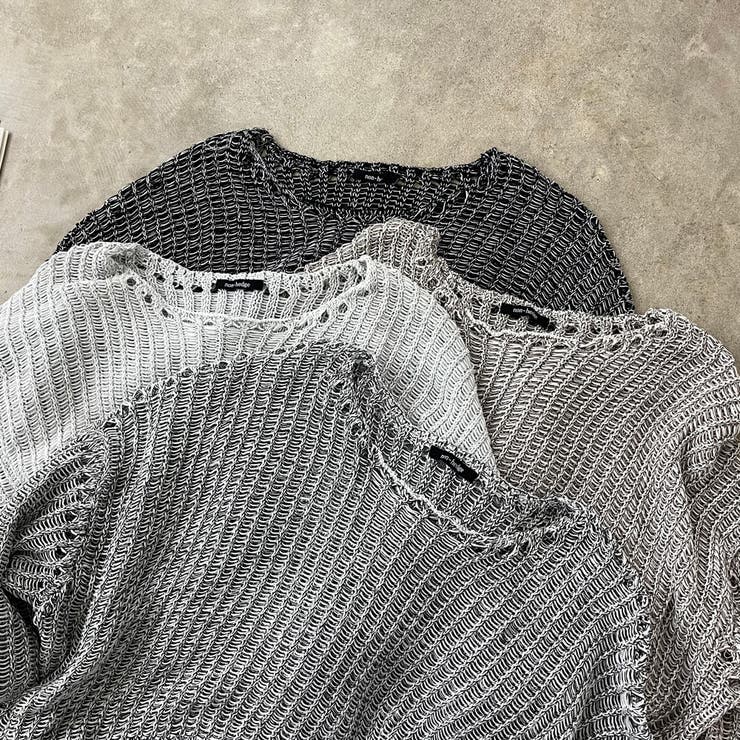 MIX透かしプルオーバー | non-hedge  | 詳細画像27 