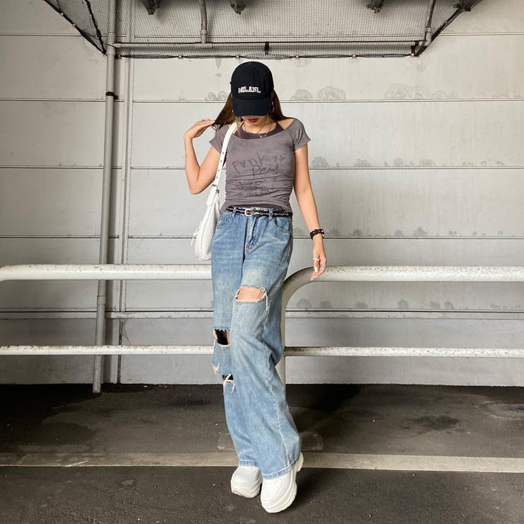 ムラサイドドロストアンサンブル風トップス | non-hedge  | 詳細画像17 