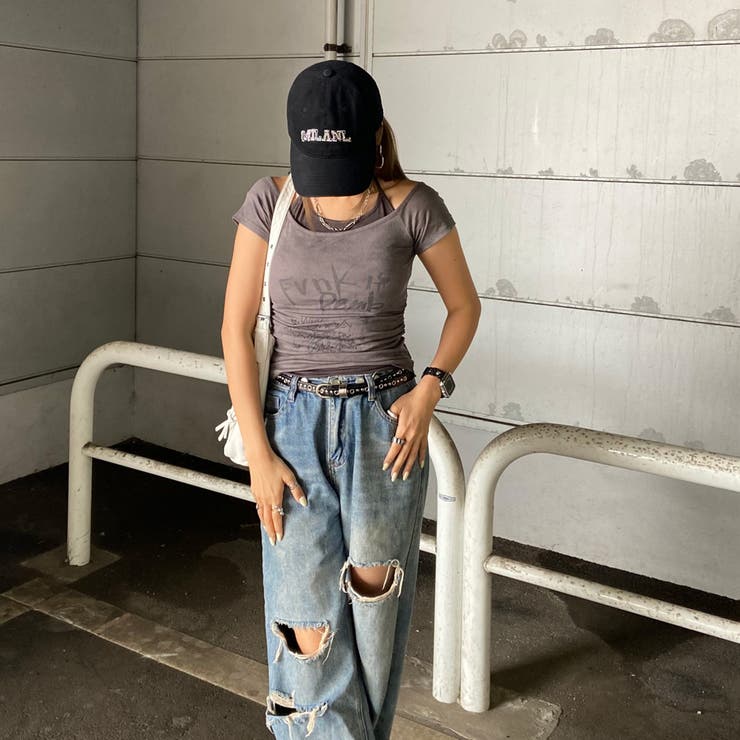 ムラサイドドロストアンサンブル風トップス | non-hedge  | 詳細画像18 