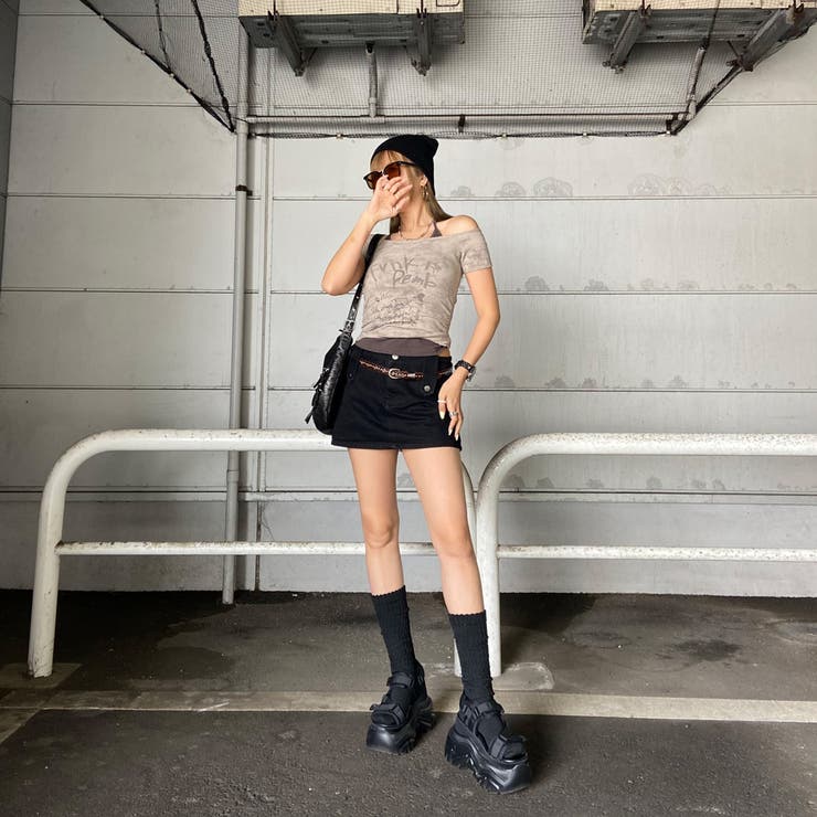 ムラサイドドロストアンサンブル風トップス | non-hedge  | 詳細画像2 