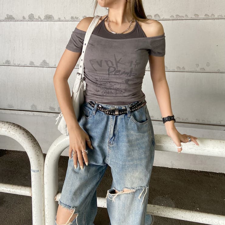 ムラサイドドロストアンサンブル風トップス | non-hedge  | 詳細画像22 