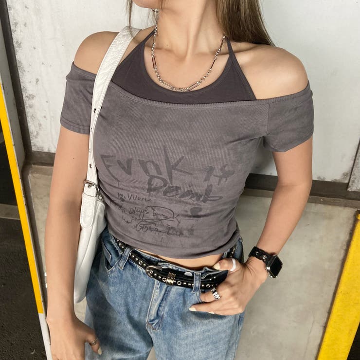 ムラサイドドロストアンサンブル風トップス | non-hedge  | 詳細画像23 