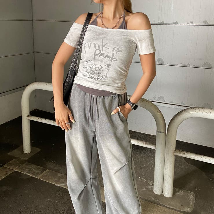 ムラサイドドロストアンサンブル風トップス | non-hedge  | 詳細画像27 