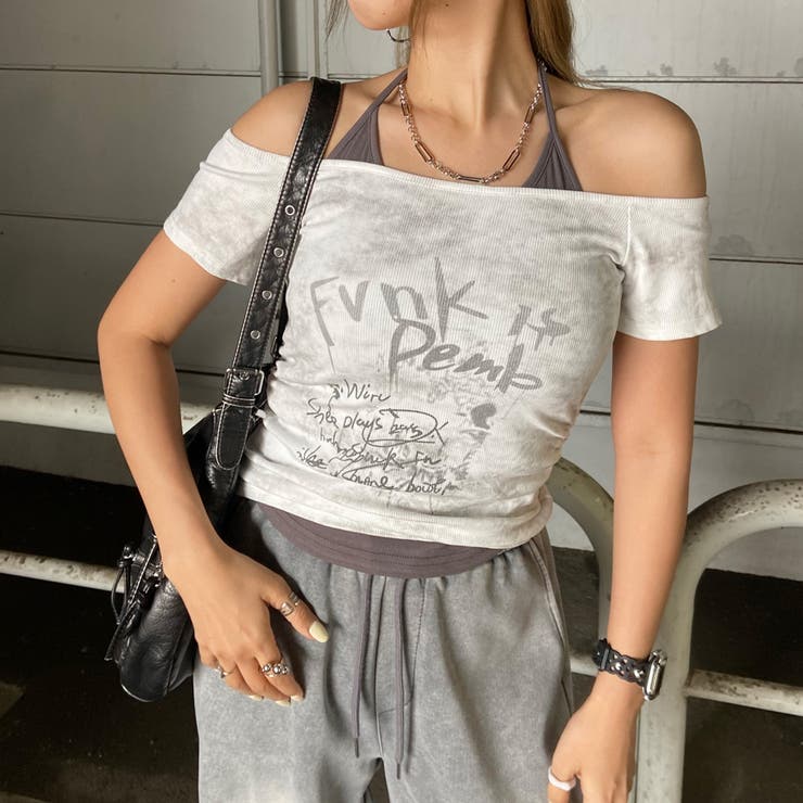 ムラサイドドロストアンサンブル風トップス | non-hedge  | 詳細画像28 