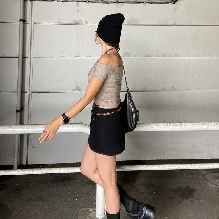 ムラサイドドロストアンサンブル風トップス | non-hedge  | 詳細画像4 