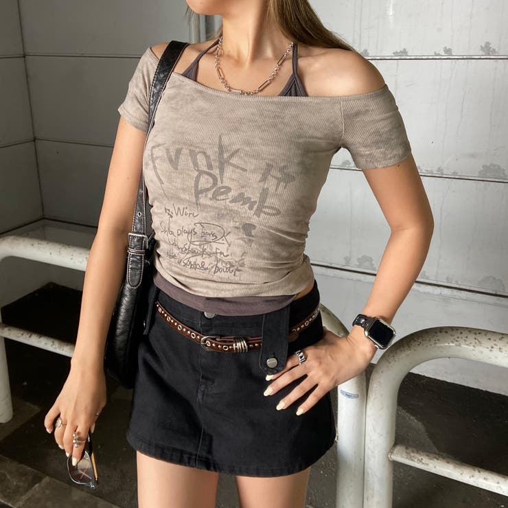 ムラサイドドロストアンサンブル風トップス | non-hedge  | 詳細画像8 