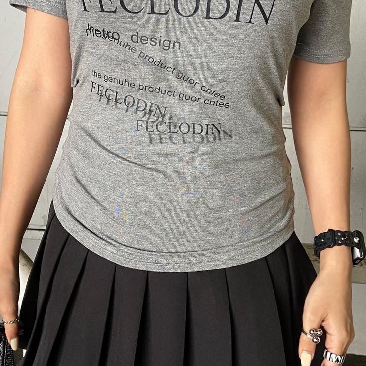 オフショルサイドドロストTシャツ | non-hedge  | 詳細画像33 