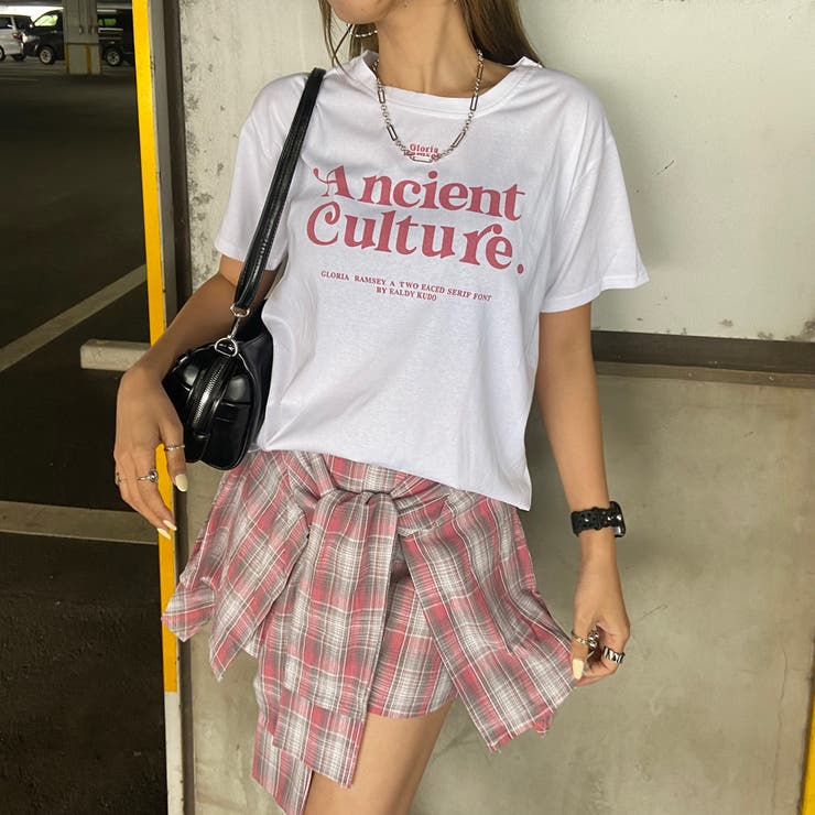 Tシャツ・チェックスカートセットアップ | non-hedge  | 詳細画像1 