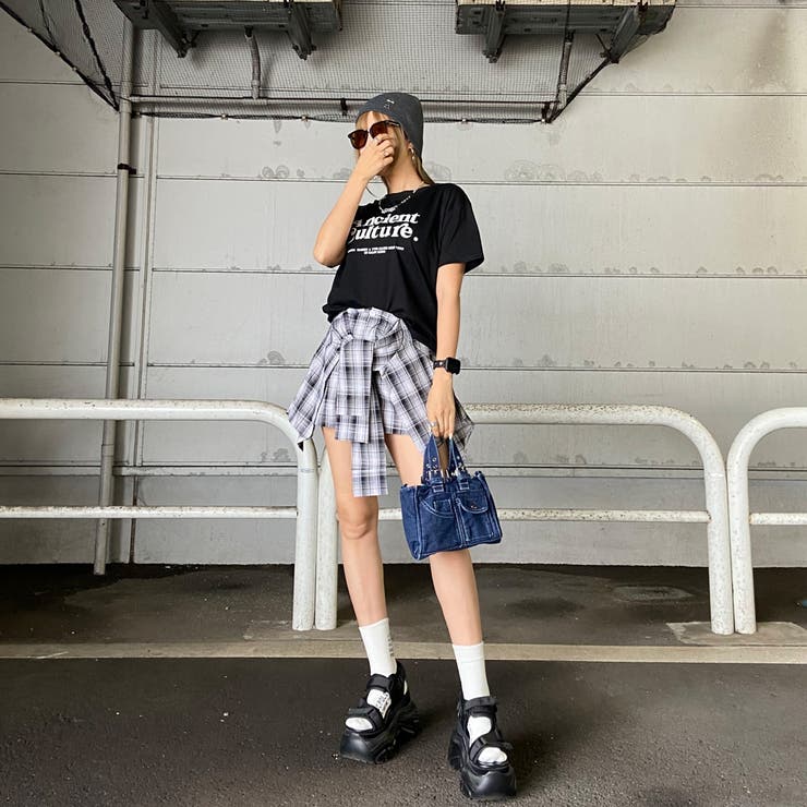 Tシャツ・チェックスカートセットアップ | non-hedge  | 詳細画像10 