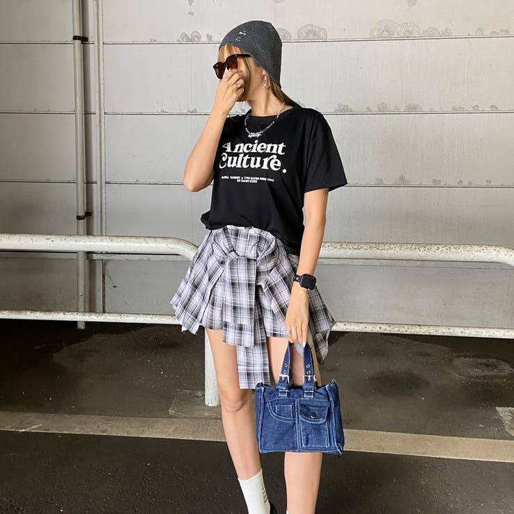 Tシャツ・チェックスカートセットアップ | non-hedge  | 詳細画像11 